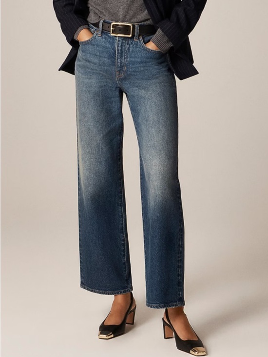 J. Crew Denim - NWT J. Crew Full Length Slim Wide Leg Jeans